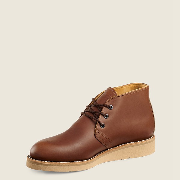 Botas de Trabajo Red Wing Hombre Marrom - Traction Tred - Chukka Soft Toe - 704-SBXDLY